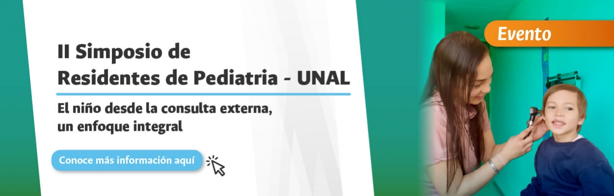 II Congreso de residentes de pediatría de la Universidad Nacional de Colombia El niño desde la consulta externa, un enfoque integral
