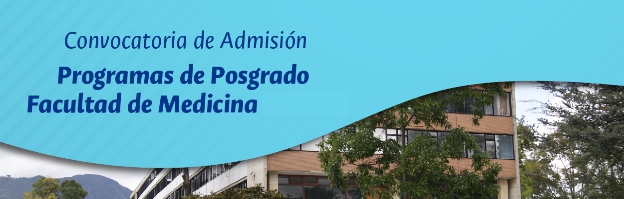 Facultad de Medicina - Proceso de Admisión Periodo 2023-1