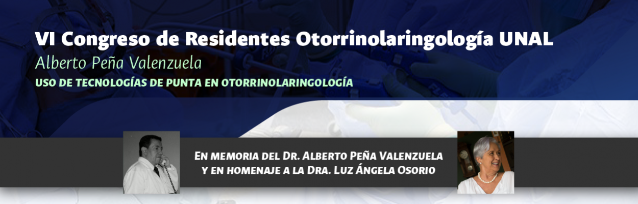 V Congreso de residentes de otorrinolaringología UNAL - Alberto Peña Valenzuela