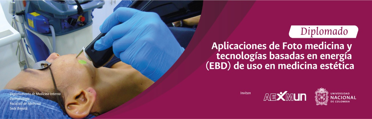 Aplicaciones de Foto medicina y tecnologías basadas en energía (EBD) de uso en medicina estética
